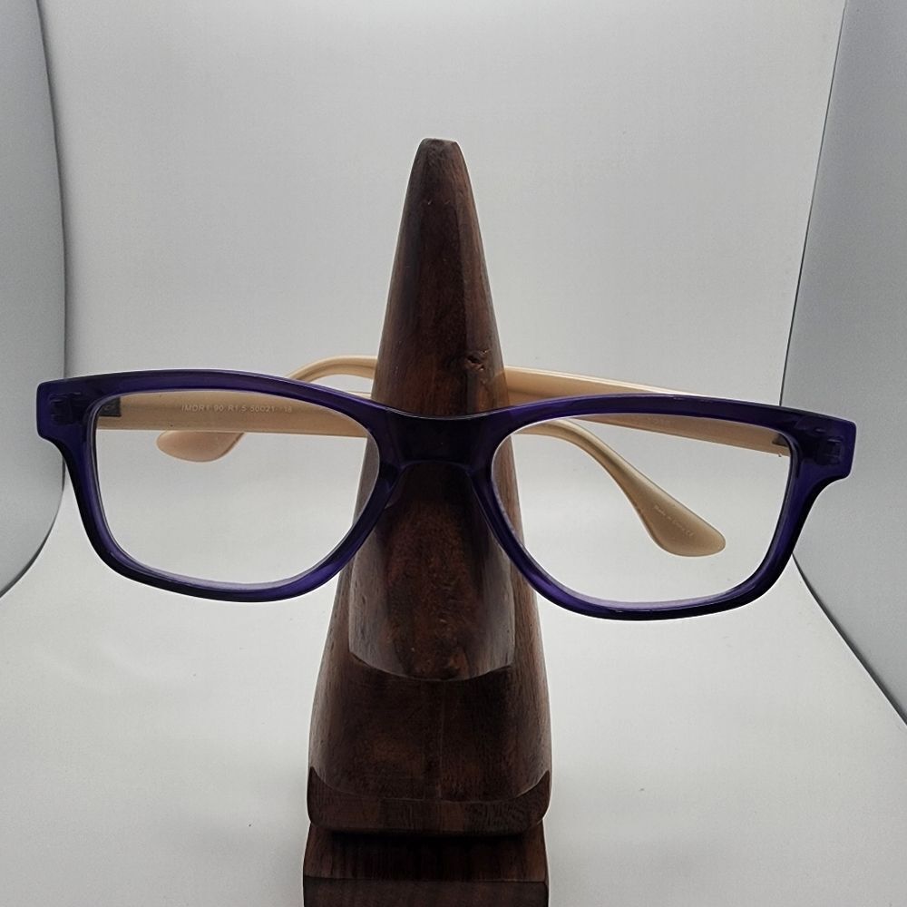 Isaac Mizrahi Purple & Cream Prescription Glasses Frames